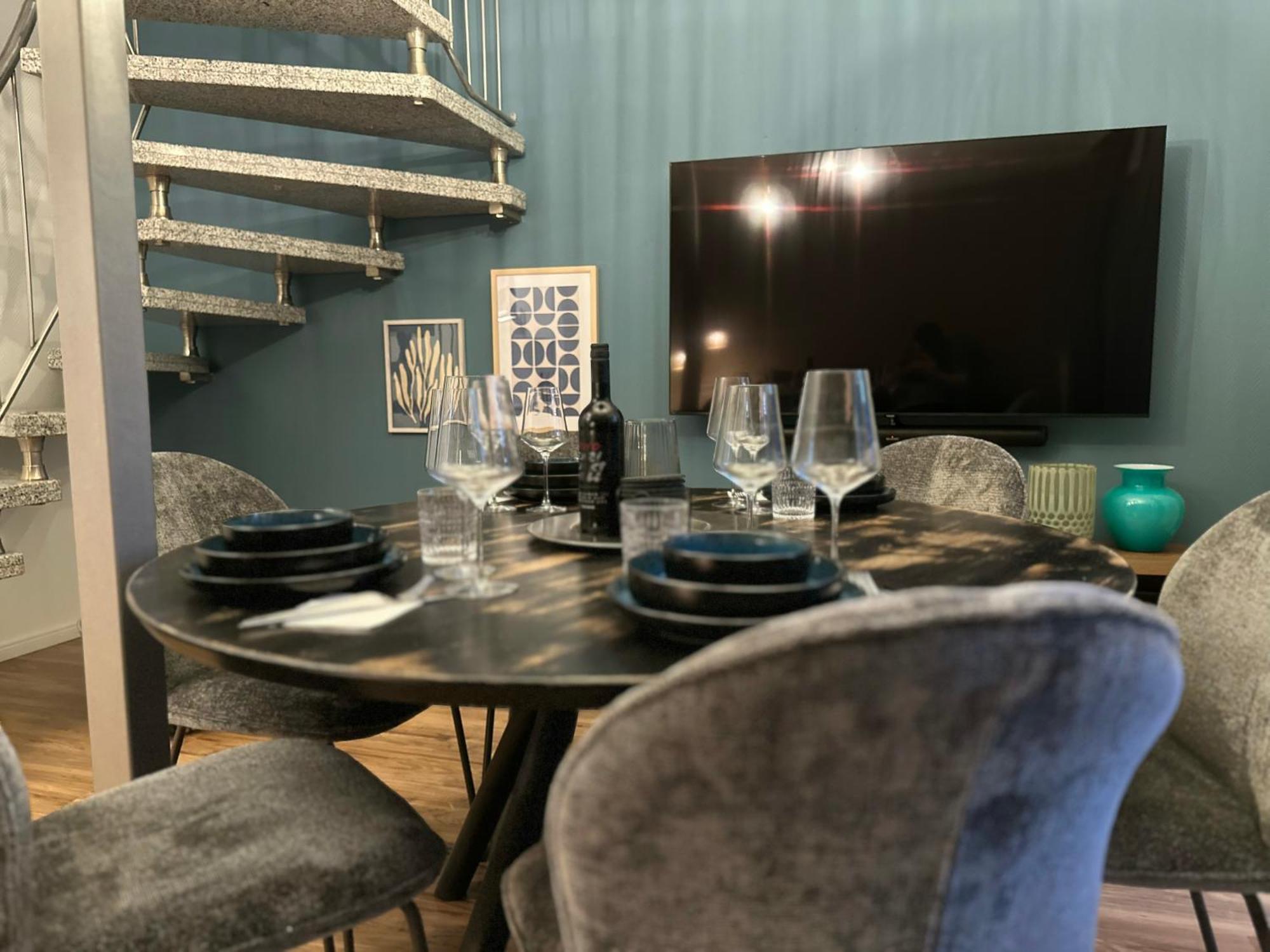 Luxx Downtown - Design-Apartment Zentral Im Ort Bad Zwischenahn Dış mekan fotoğraf