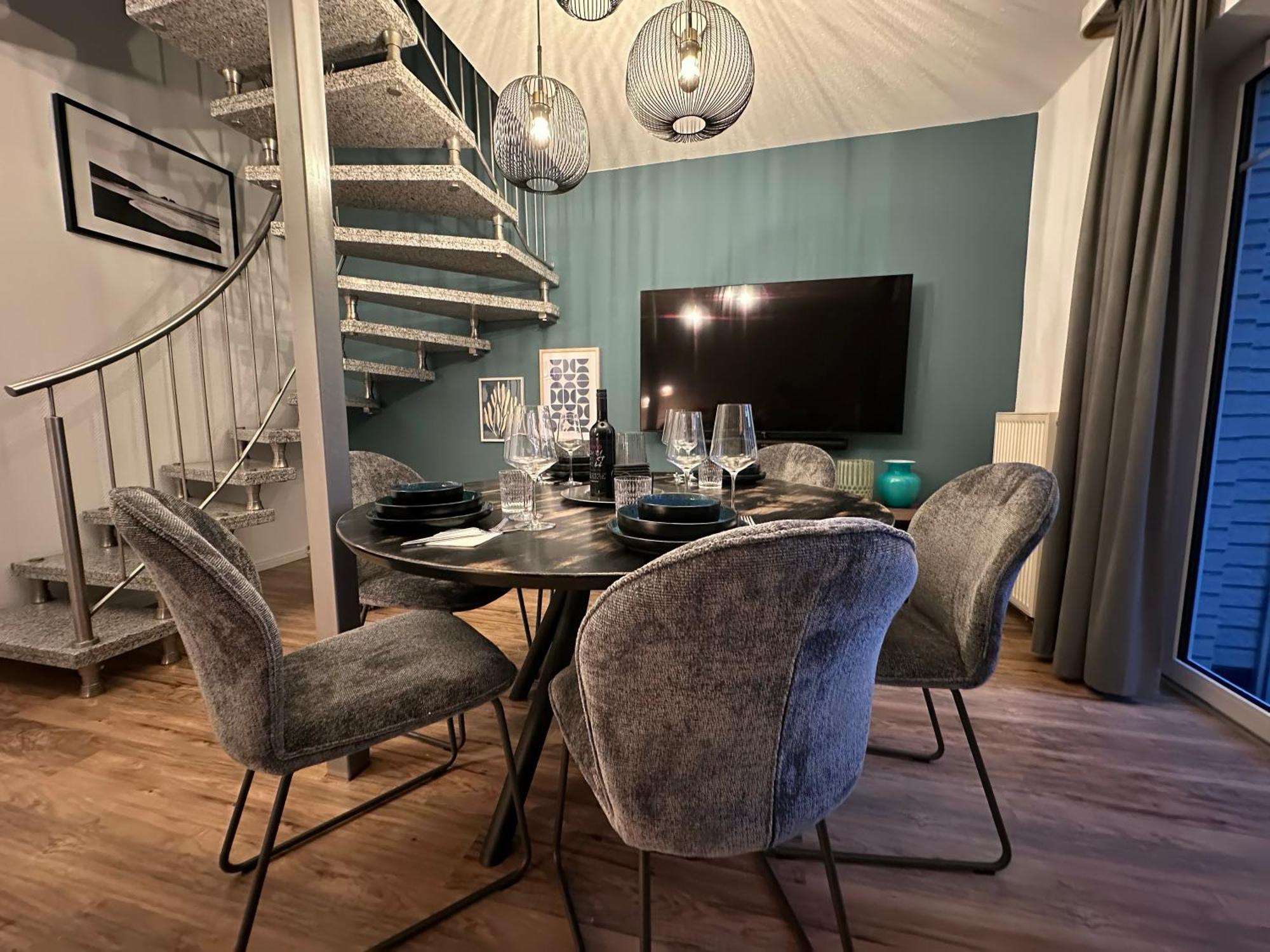 Luxx Downtown - Design-Apartment Zentral Im Ort Bad Zwischenahn Dış mekan fotoğraf